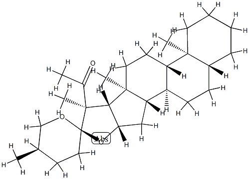 (20R,25R)-20-Acetyl-5α-spirostane