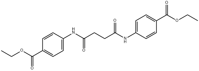 diethyl 4,4'-[(1,4-dioxo-1,4-butanediyl)di(imino)]dibenzoate