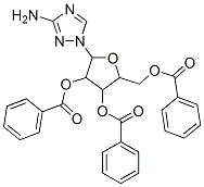 [5-(3-amino-1,2,4-triazol-1-yl)-3,4-dibenzoyloxy-oxolan-2-yl]methyl be nzoate