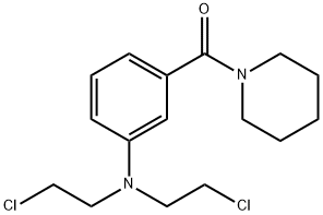 3-[Bis(2-chloroethyl)amino]phenylpiperidino ketone