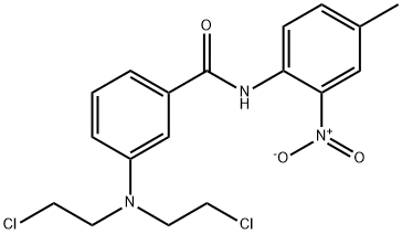 3-[Bis(2-chloroethyl)amino]-4'-methyl-2'-nitrobenzanilide