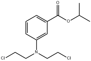 m-[Bis(2-chloroethyl)amino]benzoic acid isopropyl ester