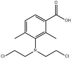 3-[Bis(2-chloroethyl)amino]-2,4-dimethylbenzoic acid
