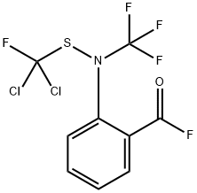 2-((DICHLOROFLUOROMETHYLSULFANYL)-(TRIFLUOROMETHYL)AMINO)-BENZOYLFLUORIDE