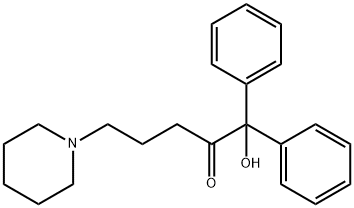 1-Hydroxy-1,1-diphenyl-5-piperidino-2-pentanone