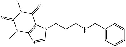 7-[3-(benzylamino)propyl]-3,7-dihydro-1,3-dimethyl-1H-purine-2,6-dione