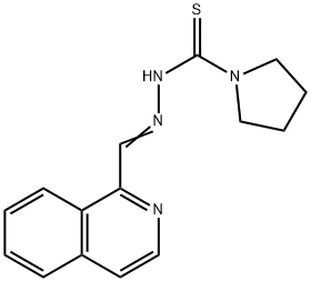 N2-[(Isoquinolin-1-yl)methylene]-1-pyrrolidinecarbothiohydrazide