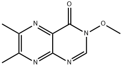 3-Methoxy-6,7-dimethyl-4(3H)-pteridinone