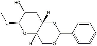 Methyl 3-deoxy-4-O,6-O-benzylidene-β-D-ribo-hexopyranoside