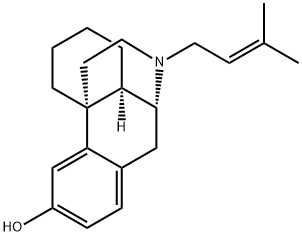 (-)-17-(3-Methyl-2-butenyl)morphinan-3-ol