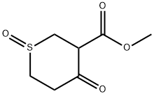 2H-Thiopyran-3-carboxylic acid, tetrahydro-4-oxo-, Methyl ester, 1-oxide