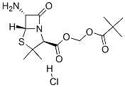 pivaloyloxymethyl [2S-(2alpha,5alpha,6beta)]-6-amino-3,3-dimethyl-7-oxo-4-thia-1-azabicyclo[3.2.0]heptane-2-carboxylate monohydrochloride