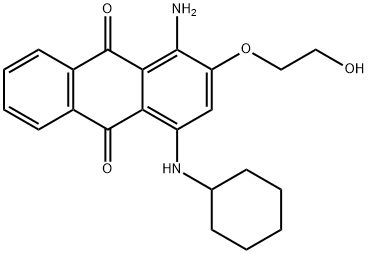 1-amino-4-(cyclohexylamino)-2-(2-hydroxyethoxy)anthraquinone
