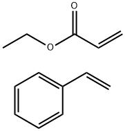 2-丙烯酸乙酯与苯乙烯的聚合物