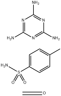 4-甲苯磺酰胺与甲醛和2,4,6-三氨基-1,3,5-三嗪的聚合物