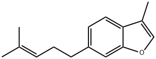 3-Methyl-6-(4-methyl-3-pentenyl)benzofuran