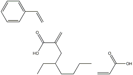 2-丙烯酸与乙烯基苯和2-丙烯酸-2-乙基己酯的聚合物