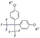 dipotassium 4,4'-[2,2,2-trifluoro-1-(trifluoromethyl)ethylidene]diphenolate