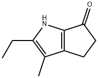 Cyclopenta[b]pyrrol-6(1H)-one, 2-ethyl-4,5-dihydro-3-methyl- (8CI,9CI)