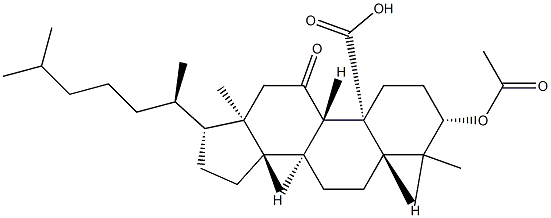 3β-Acetyloxy-11-oxo-5α-lanostan-19-oic acid