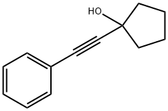 1-(Phenylethynyl)cyclopentane-1-ol