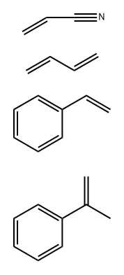 丙烯腈与1,3-丁二烯、乙烯基苯和(1-甲基乙烯基)苯的聚合物