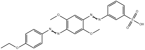 3-[[4-[(p-ethoxyphenyl)azo]-2,5-dimethoxyphenyl]azo]benzenesulphonic acid