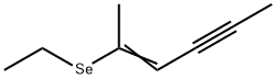 Ethyl(1-methyl-1-penten-3-ynyl) selenide