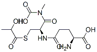 (2S)-2-amino-4-[[(1R)-1-(carboxymethylcarbamoyl)-2-(2-hydroxypropanoylsulfanyl)ethyl]carbamoyl]butanoic acid