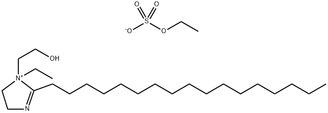 1-ethyl-2-heptadecyl-4,5-dihydro-1-(2-hydroxyethyl)-1H-imidazolium ethyl sulphate