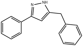 3-Phenyl-5-(phenylmethyl)-(1H)-pyrazole