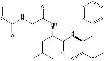 (Methoxycarbonyl)Gly-L-Leu-L-Phe-OMe