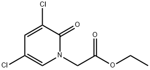 3,5-Dichloro-2-oxo-1,2-dihydro-1-pyridineacetic acid ethyl ester