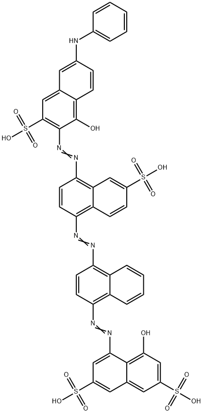 4-hydroxy-5-[[4-[[4-[[1-hydroxy-6-(phenylamino)-3-sulpho-2-naphthyl]azo]-6-sulphonaphthyl]azo]naphthyl]azo]naphthalene-2,7-disulphonic acid