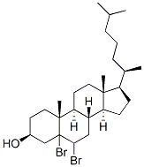5,6-dibromocholestan-3beta-ol