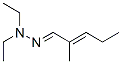 2-Methyl-2-pentenal diethyl hydrazone