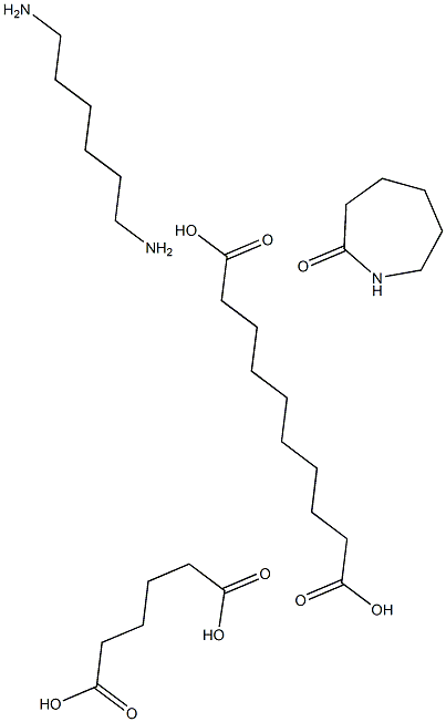 Decanedioic acid, polymer with hexahydro-2H-azepin-2-one, 1,6-hexanediamine and hexanedioic acid