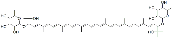 2-[(4E,6E,8E,10E,12E,14E,16E,18E,20E,22E,24E,26E,28E)-2,31-dihydroxy-2,6,10,14,19,23,27,31-octamethyl-30-(3,4,5-trihydroxy-6-methyl-oxan-2-yl)oxy-dotriaconta-4,6,8,10,12,14,16,18,20,22,24,26,28-tridecaen-3-yl]oxy-6-methyl-oxane-3,4,5-triol