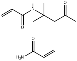 N-(1,1-二甲基-3-氧代丁基)-2-丙烯酰胺与2-丙烯酰胺的聚合物