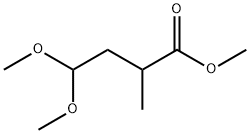 2-Methyl-4,4-dimethoxybutanoic acid methyl ester