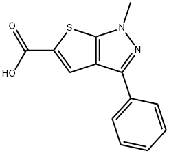1-甲基-3-苯基-1H-噻吩并[2,3-C]吡唑-5-羧酸