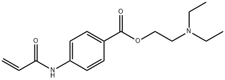 2-diethylaminoethyl 4-(prop-2-enoylamino)benzoate