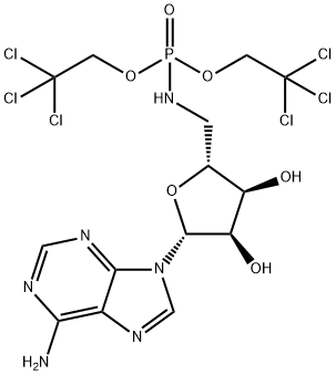 5'-Deoxy-5'-[[bis(2,2,2-trichloroethoxy)phosphinyl]amino]adenosine