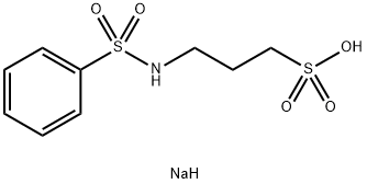 sodium 3-[(phenylsulphonyl)amino]propanesulphonate