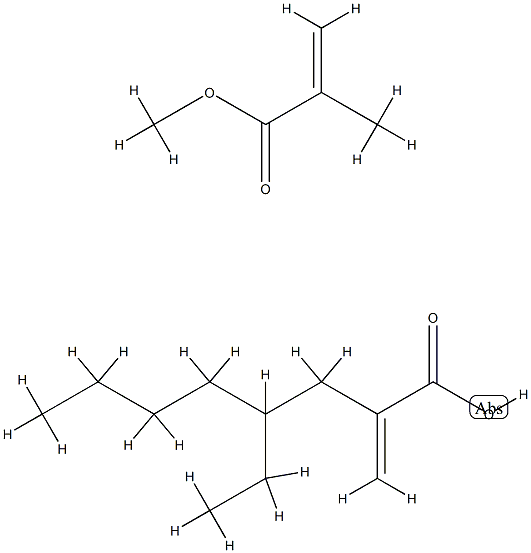 丙烯酸-2-乙基己酯、甲基丙烯酸甲酯的聚合物