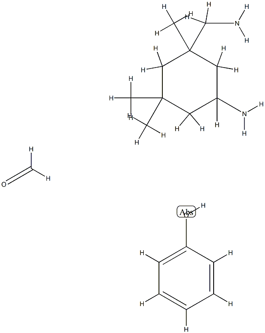 甲醛与6-氨基-1,3,3-三甲基环己基甲胺和苯酚的聚合物