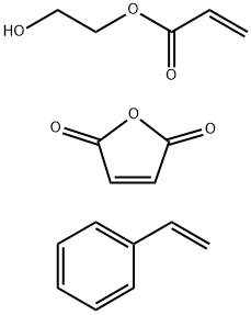 马来酸酐与丙烯酸2-羟基乙酯和苯乙烯的聚合物