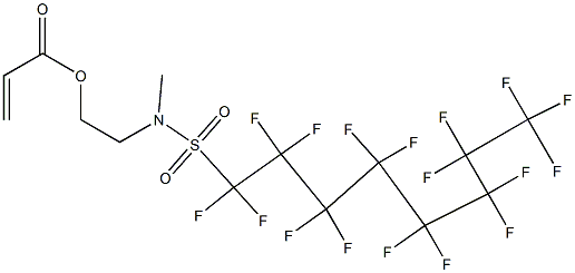 2-丙烯酸-2-[[(十七氟代辛基)磺酰基]甲基氨基]乙酯