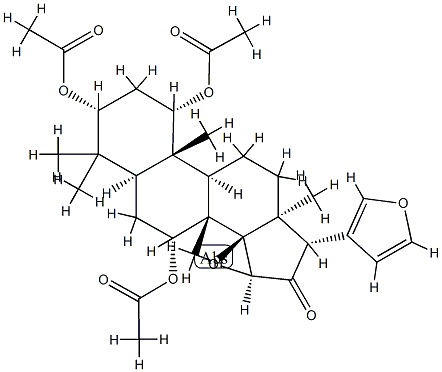 (13α,17α)-1α,3α,7α-Triacetoxy-14β,15β:21,23-diepoxy-4,4,8-trimethyl-24-nor-5α-chola-20,22-dien-16-one