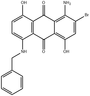 1-amino-5-(benzylamino)-2-bromo-4,8-dihydroxyanthraquinone